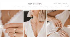 Desktop Screenshot of leahalexandra.com